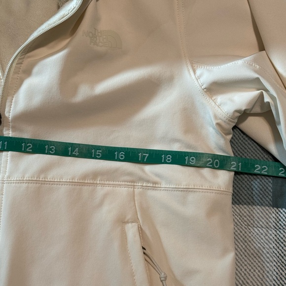 The North Face Shelbe Raschel Parka Long Jacket Full Zip Fleece Lined White L - Picture 9 of 14